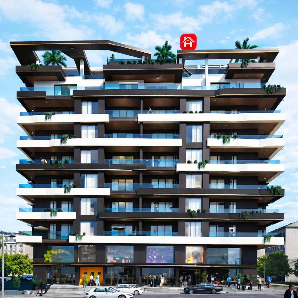 Residence Hebbache - Rendu 3D architectural